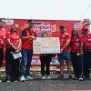 Ratusan Ibu Ikuti Senam Bersama “Jalur Pemuda” yang Digelar Telkomsel & Dispora Kab. Cirebon