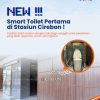Manjakan Pelanggan Kereta Api, KAI Daop 3 Cirebon Hadirkan Smart Toilet