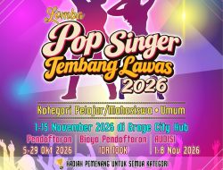 Lomba Pop Singer Tembang Lawas 2026 Siapkan Hadiah Jutaan Rupiah, Ayo Segera Daftar !